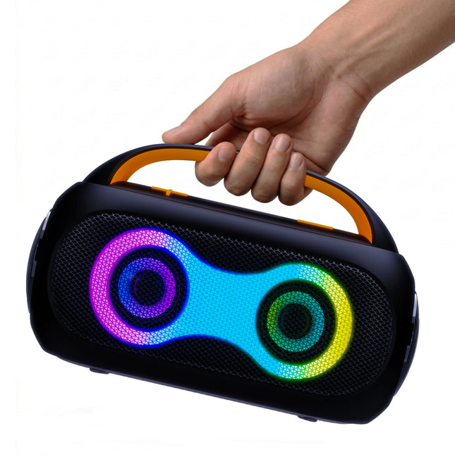 30W Wireless Bluetooth Boombox Speaker with Dual Speakers for Home, Outdoor and Party Use