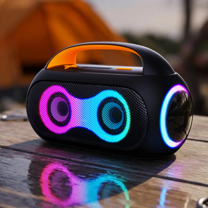 30W Wireless Bluetooth Boombox Speaker with Dual Speakers for Home, Outdoor and Party Use