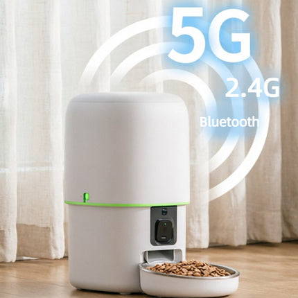 4L Automatic Pet Feeder with HD Camera, Scheduled Feeding and Smart App Control