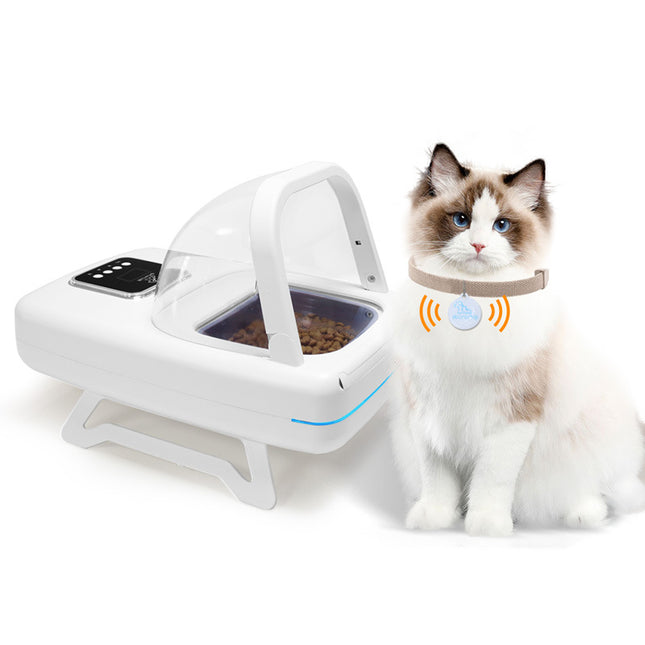 Automatic Pet Feeder for Cats and Dogs with Portion Control and Smart Food Access