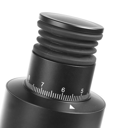 Electric Coffee Grinder with 64mm Flat Burr, Adjustable Speed and Stainless Steel Design