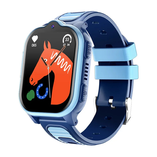 Smart Digital Watch with 2.01 Inch Display, 4G Network Support, App Control and Rubber Band