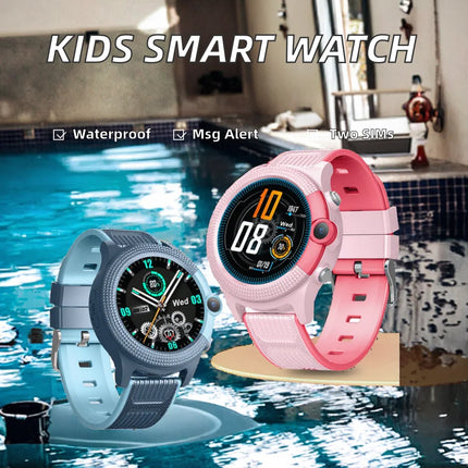 Smart Watch with 36-40mm IPS Screen, Waterproof Design, Dual SIM and Daily Activity Features