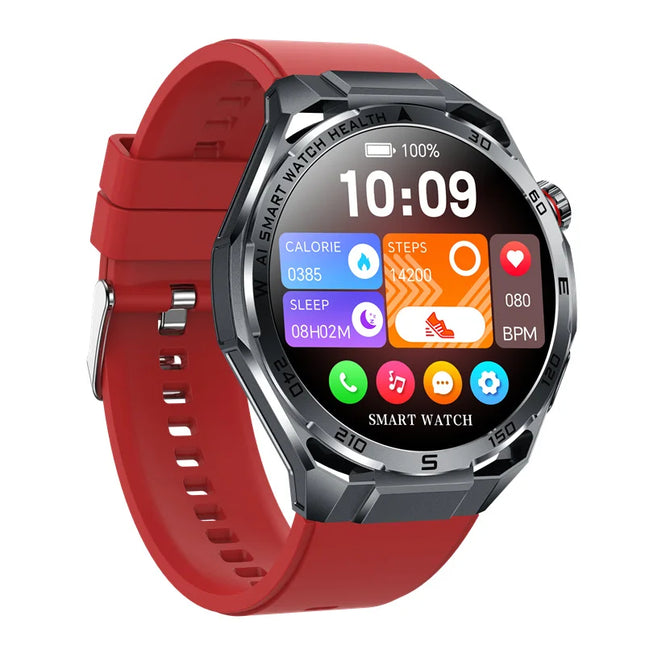 1.53 Inch Smart Watch with Bluetooth Call Function, Fitness Tracking, IP68 Waterproof for Android & iOS