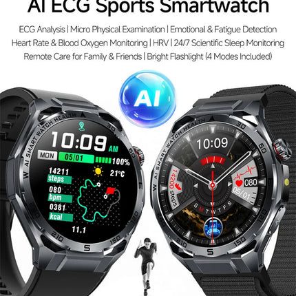 1.53 Inch Smart Watch with Bluetooth Call Function, Fitness Tracking, IP68 Waterproof for Android & iOS