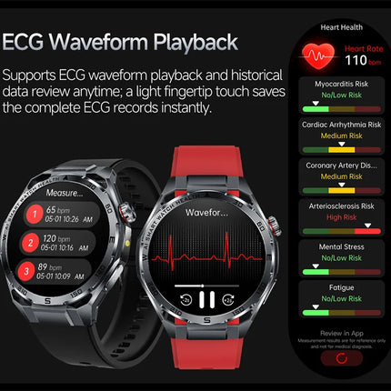 1.53 Inch Smart Watch with Bluetooth Call Function, Fitness Tracking, IP68 Waterproof for Android & iOS