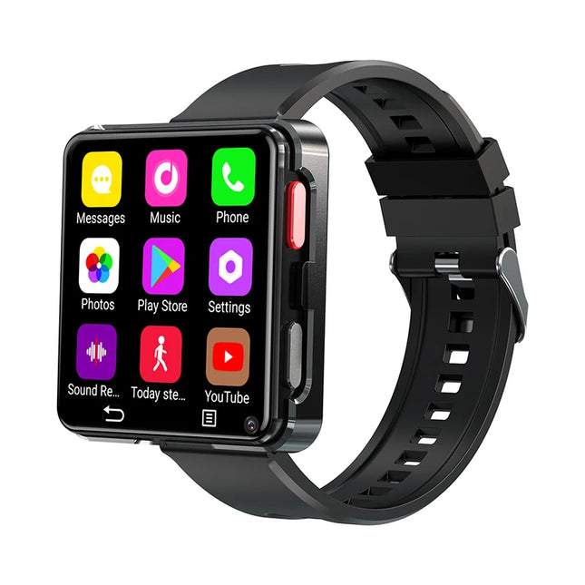 4G Smartwatch with 480x480 Touch Display, SIM Support, WiFi Connectivity and Daily Use Functions