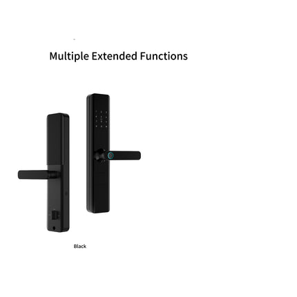 Wi-Fi Smart Fingerprint Door Lock with Aluminum Alloy Handle and Cloud Storage Support
