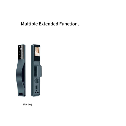 Tuya Smart Door Lock with Camera, Fingerprint Access, Password Entry and WiFi Connectivity