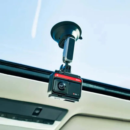 Portable Suction Cup Camera Mount with Flexible Angle Adjustment for Action Cameras
