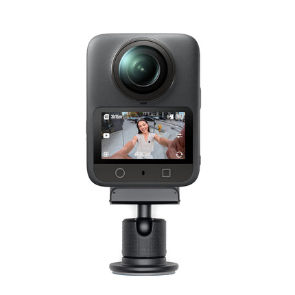 Portable Camera Ball-Joint Mount with Adjustable Tightness for Action Cameras