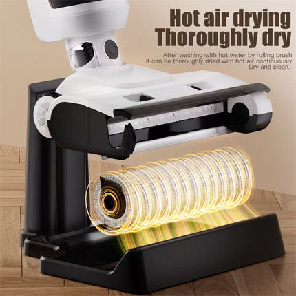 Rechargeable Wet Dry Vacuum Floor Cleaner with Brushless Motor and 60 Minute Runtime