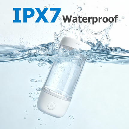 Portable Ozone Water Cup 330mL Rechargeable Oral Care Cup with USB-C Charging IPX7 Waterproof