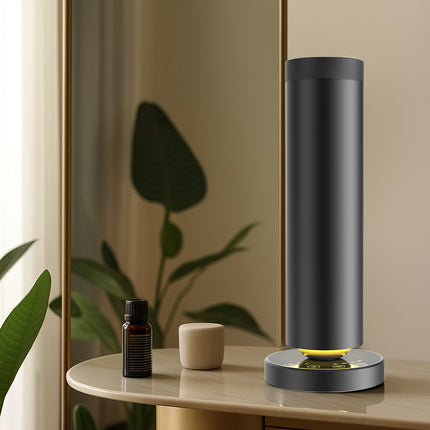 Tabletop Aluminum Smart Wireless Scent Diffuser with Refillable Aroma Design