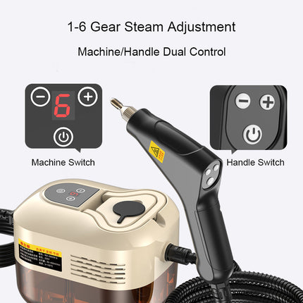 High Temperature Steam Cleaner 1500W with 3 Bar Pressure and 1.2L Water Tank