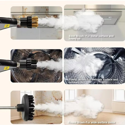 High Temperature Steam Cleaner 1500W with 3 Bar Pressure and 1.2L Water Tank
