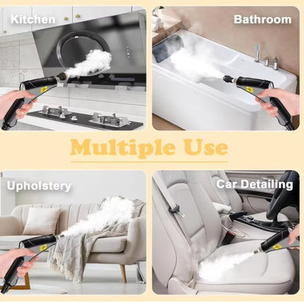 High Temperature Steam Cleaner 1500W with 3 Bar Pressure and 1.2L Water Tank