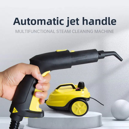 2L Steam Cleaner Machine 2000W with 5 Bar Pressure and 2m Hose for Home Cleaning