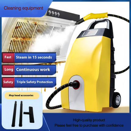 Portable 3000W Steam Cleaner with 4-5 Bar Pressure and 100-120ml/min Steam Flow