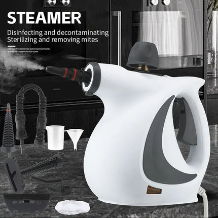 Portable High Temperature Steam Cleaner with 3 Bar Pressure for Home and Car Cleaning