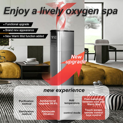 13L Ultrasonic Humidifier with Aroma Diffuser, Adjustable Mist and Constant Humidity