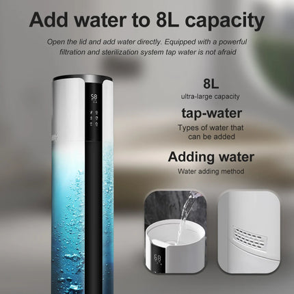 Portable 9L Ultrasonic Humidifier Mist Maker for Home, Hotel and Office Use