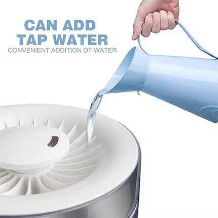 Portable Ultrasonic Cool Mist Humidifier for Large Rooms, Home and Indoor Plants