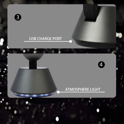 100ml Tabletop Aroma Diffuser with Smart NFC Pairing and Timing Function