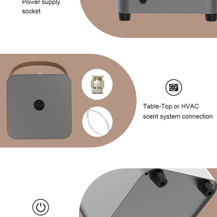 Large Capacity Aroma Diffuser with Smart App Control for Home and Office