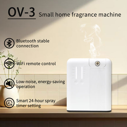 Wall-Mounted 300ML Aroma Diffuser with WiFi App Control for Home and Office