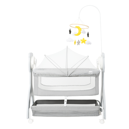 Adjustable Infant Rocker Swing 0-3M, Portable 18kg Load, Comfortable Seat