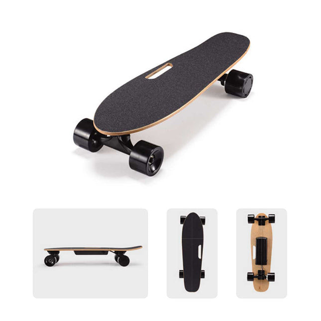 Portable Electric Skateboard 250W Rear-Wheel Motor with Wireless Remote