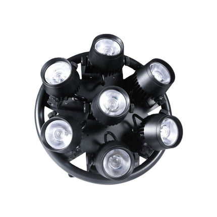 350W RGB COB LED Par Stage Light 7x50W DMX512 Control Sound Active Master Slave