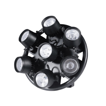 350W RGB COB LED Par Stage Light 7x50W DMX512 Control Sound Active Master Slave