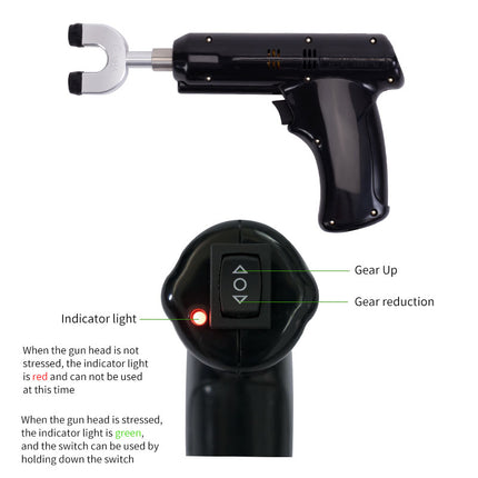Portable Percussion Muscle Relaxation Gun – 12 Speed Modes with Carry Box (Blue)