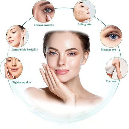 6-in-1 Ultrasound Cavitation RF Body Sculpting and Facial Beauty Machine