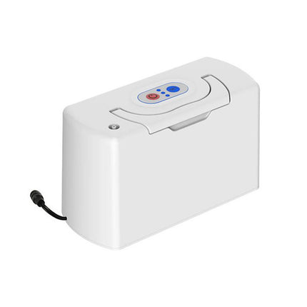 Lightweight 1–3L Oxygen Flow Device for Home Travel and Outdoor Use White