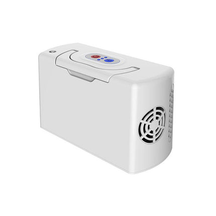 Lightweight 1–3L Oxygen Flow Device for Home Travel and Outdoor Use White