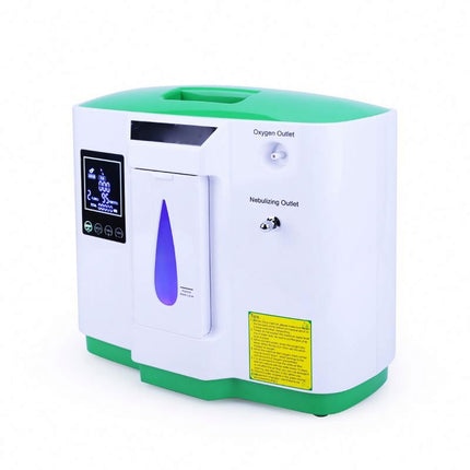Compact Oxygen Generator 2–9L Adjustable Output HD LCD Control for Home & Travel