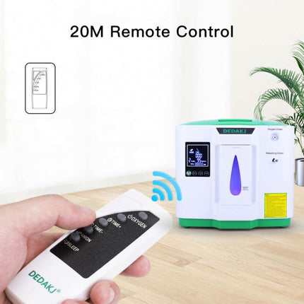 Compact Oxygen Generator 2–9L Adjustable Output HD LCD Control for Home & Travel