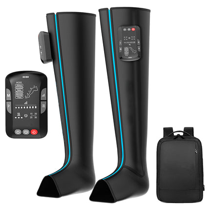 Wireless Rechargeable Leg Compression Massager Boots – 8-Chamber Muscle Recovery & Swelling Relief