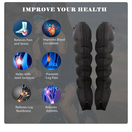 Portable Air Compression Leg Recovery Boots – Circulation & Muscle Recovery System