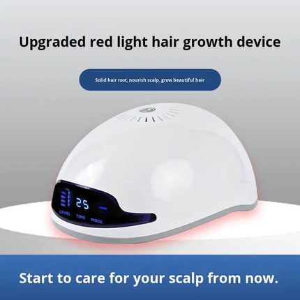Rechargeable Red Light Hair Growth Helmet 126 LED Laser Relaxation Cap for Thinning Hair