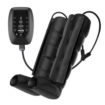 Portable 6-Chamber Air Compression Leg Massager for Circulation & Muscle Relief