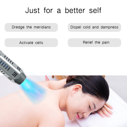 Portable Terahertz Relaxation Wand with Ionic Function and 1200W AC Motor