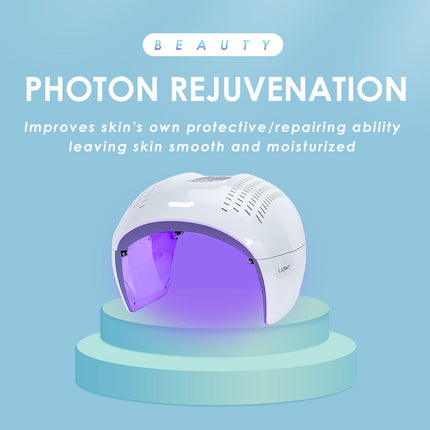 7-Color LED Facial Relaxation Panel for Skin Renewal and Glow Enhancement