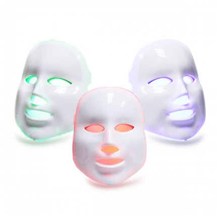 7 Light Relaxation Face Mask with Microcurrent Technology for At-Home Skin Care