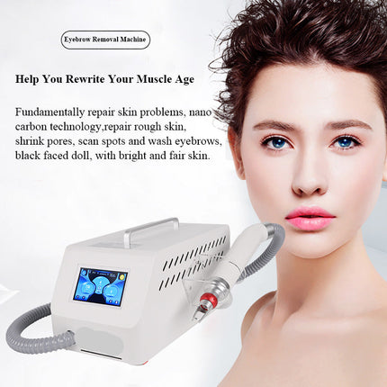 Portable Picosecond Laser Tattoo Removal Machine 532nm 1064nm Carbon Peel Salon Device