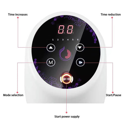 Portable Electric Breast Massage Pump with Negative Pressure Lifting Function