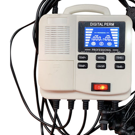 400W Digital Hair Perm Machine with LCD Display for Salon and Barbershop Styling
